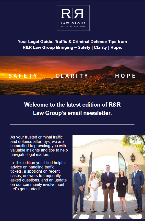 Newsletter, R&amp;R Law Group