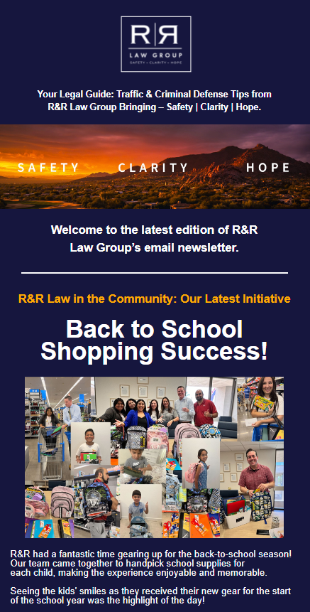 Newsletter, R&amp;R Law Group